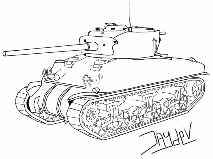 Рисунок танка т 34