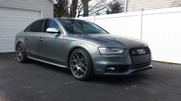 Audi a4 b8 матово синяя