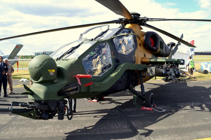 Вертолёты t129 Atak