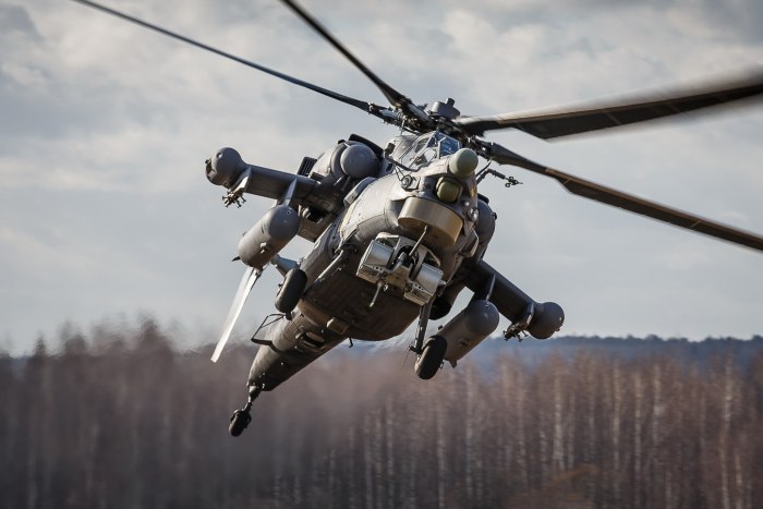 Военный вертолёт ми 28