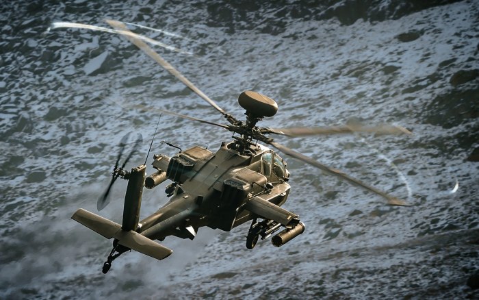 Боевой вертолет "Ah-64 Apache"