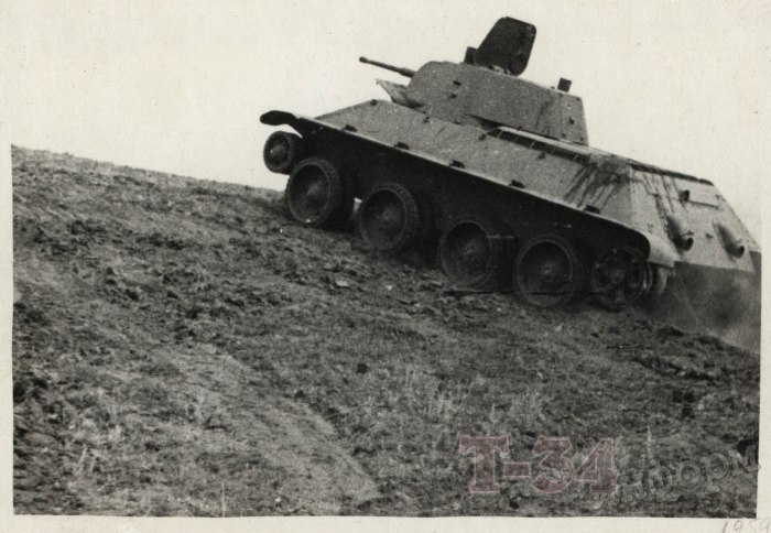 Колёсно-гусеничный танк БТ-20),