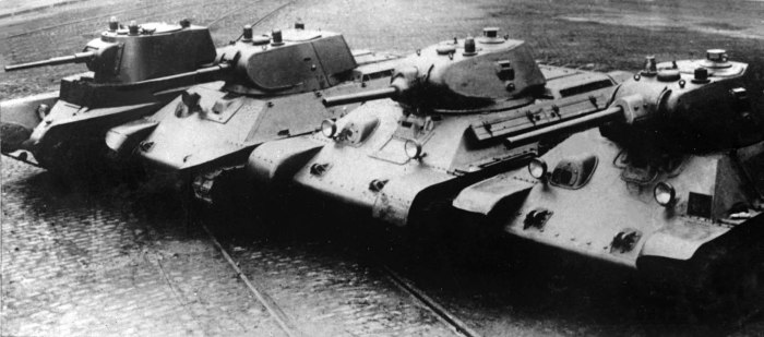 Танк т-34 1940