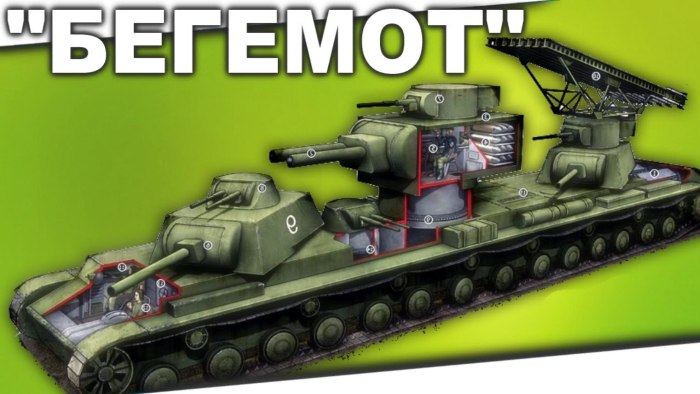 Танк кв 6 Бегемот