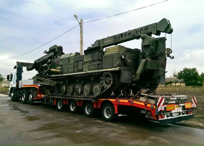 КАМАЗ трал военный с300