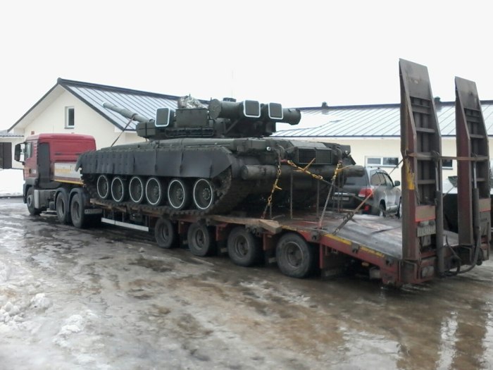 КАМАЗ трал военный