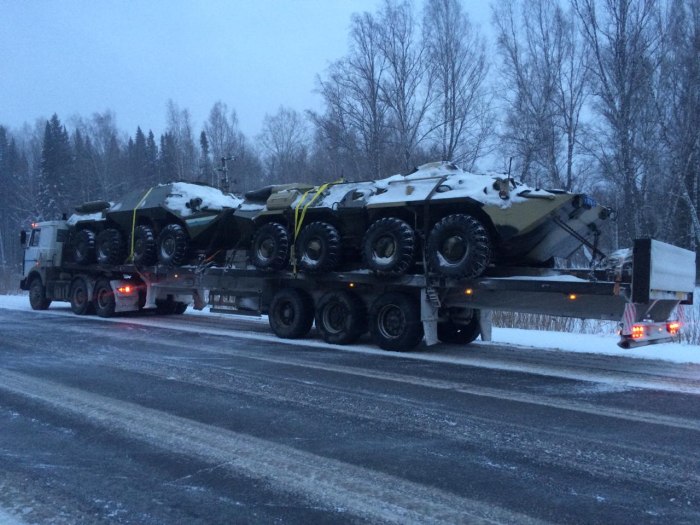 Урал трал военный