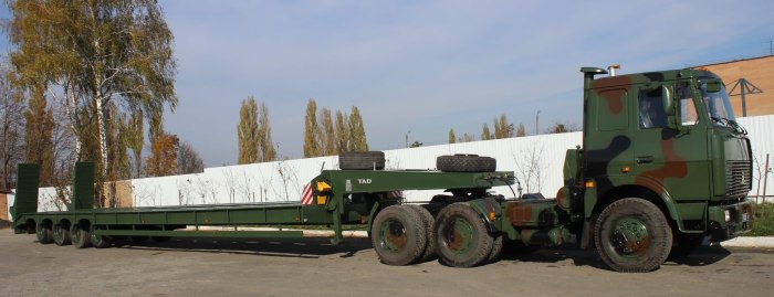 КАМАЗ трал военный
