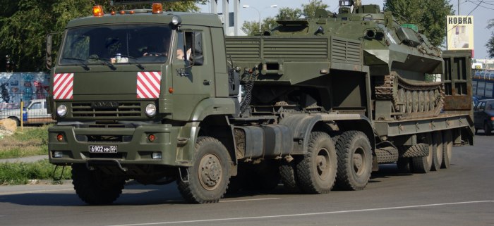 КАМАЗ 65225 военный