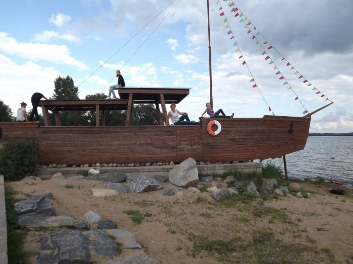 Беседка парусник