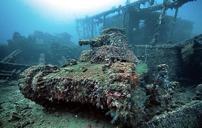 Острова Чуук подводное кладбище кораблей