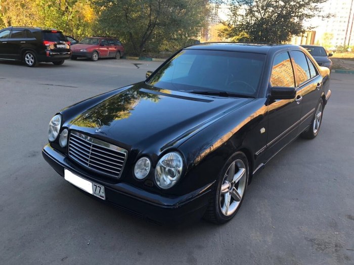Mercedes w210 Рестайлинг