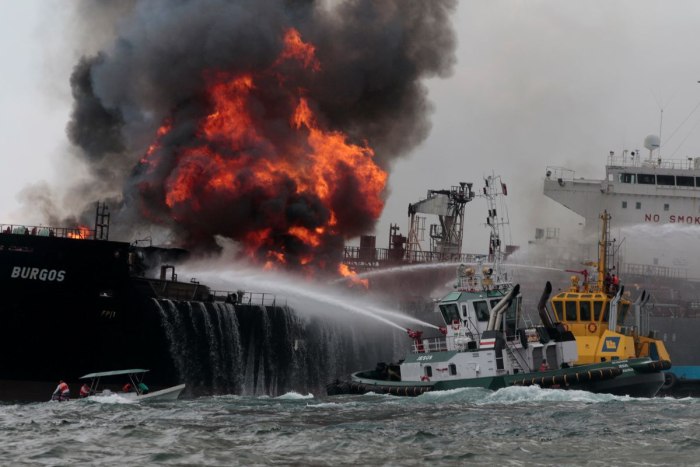 Катастрофы на морской транспорте