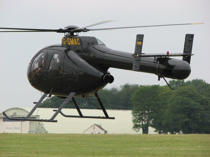 MD 520n notar Helicopter
