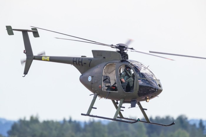 Hughes MD 500 чертеж