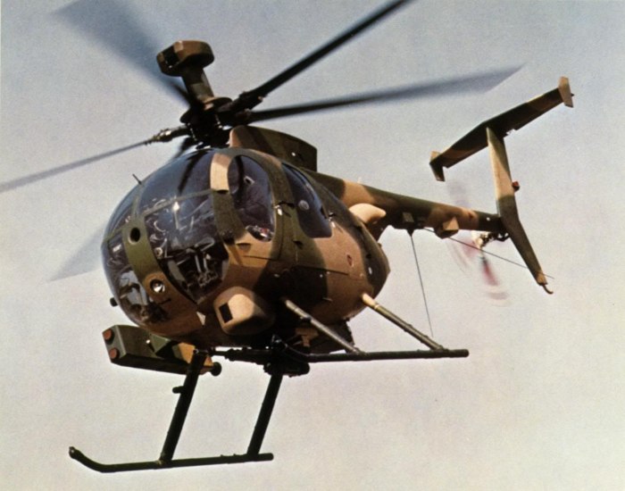 Вертолет разведки md500