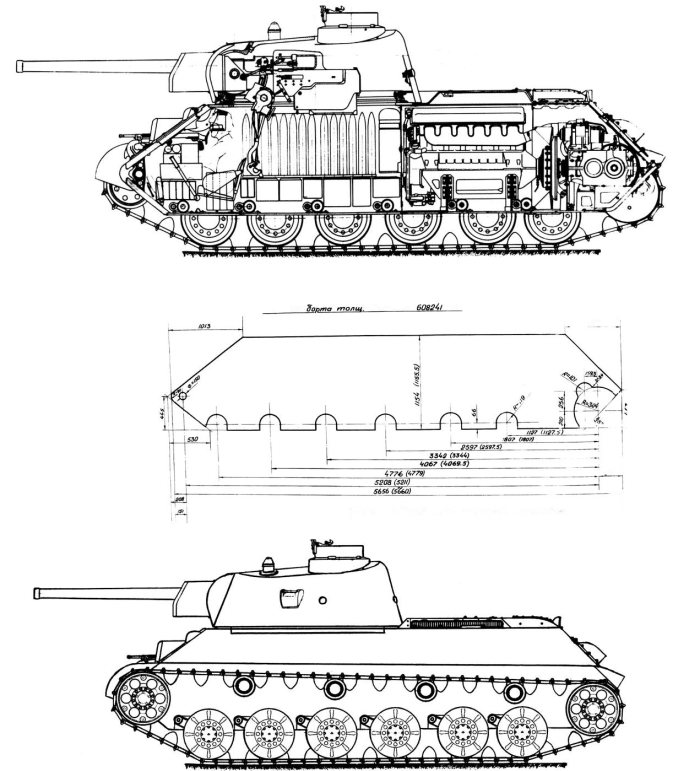 Танк а-20 чертежи