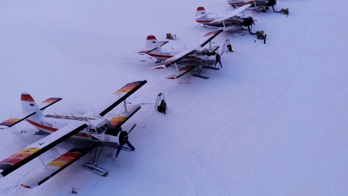 Вертолёт ми 8 Нарьян Марский авиаотряд