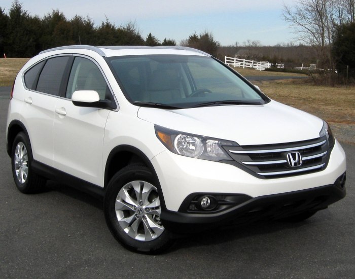 Honda CRV 2012 белая
