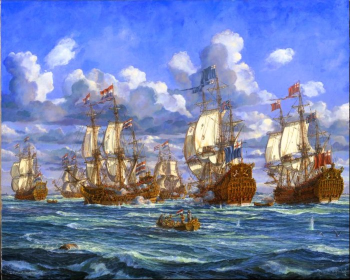 Картина непобедимая Армада 1590