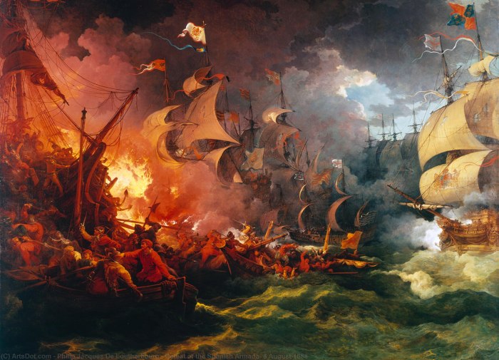 1588 Гибель непобедимой Армады