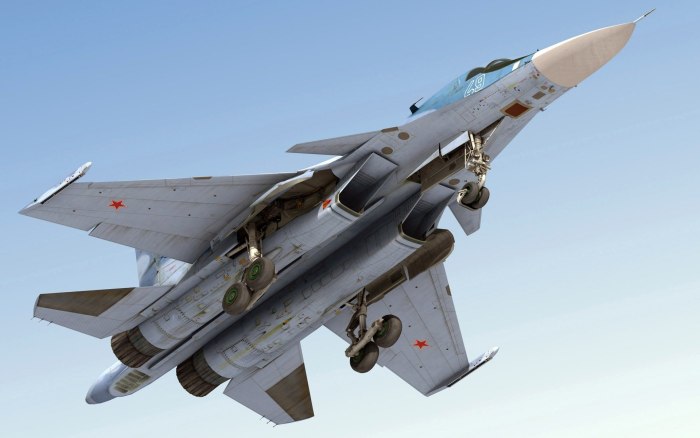 Су-34 бомбардировщик