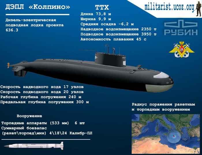 Подлодка Варшавянка 636.3