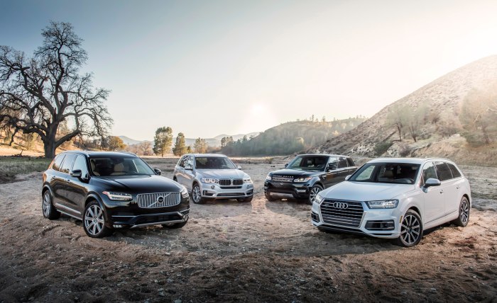 Audi q7 BMW x5