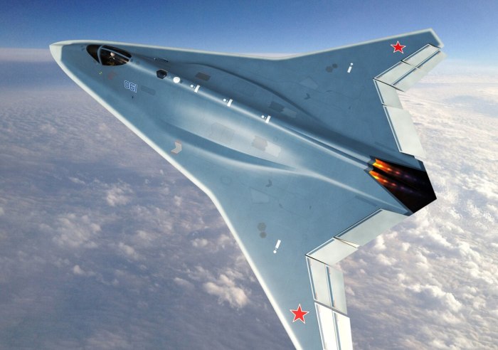 Стелс-бомбардировщик т-60 с