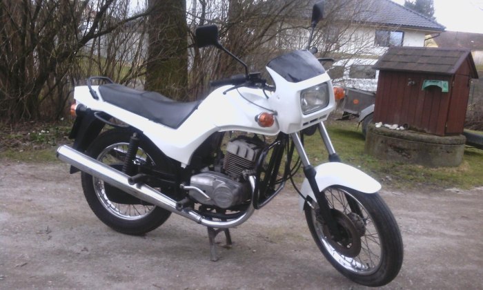 Jawa 350 белый