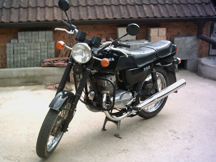 Jawa 350 638 чёрная