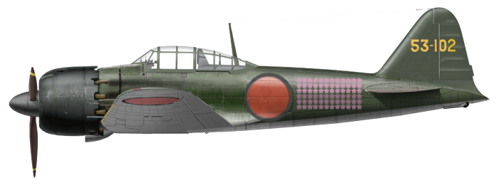Mitsubishi a6m Zero истребитель