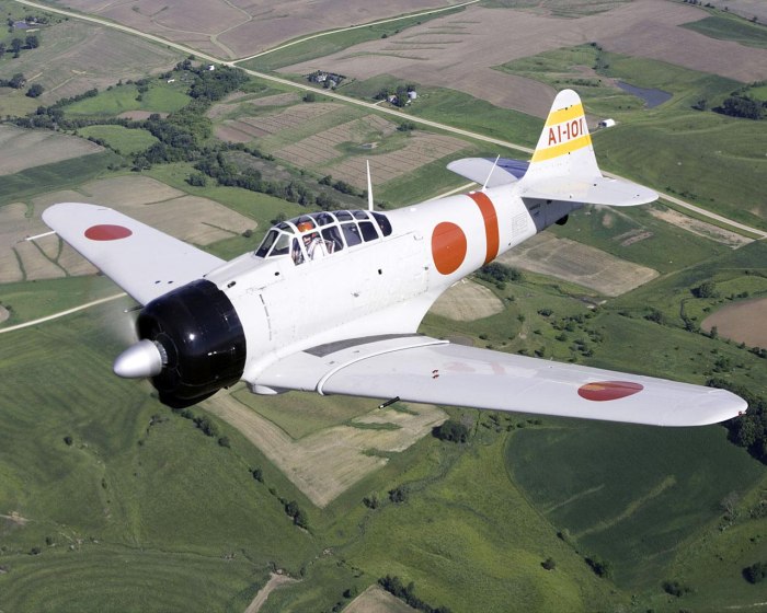 Самолёт a6m2 Zero