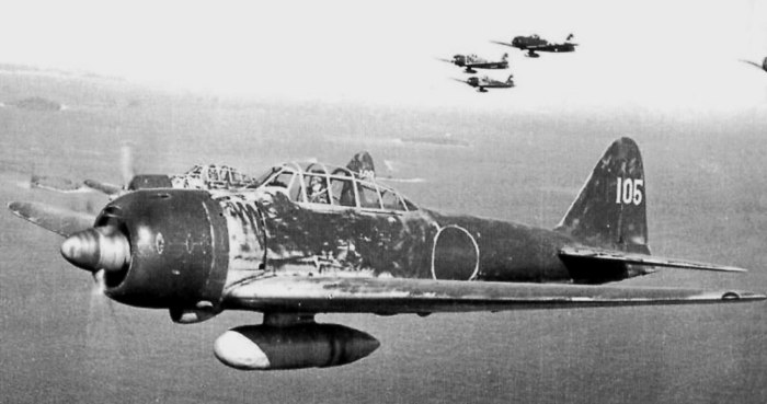Mitsubishi a6m Zero камикадзе