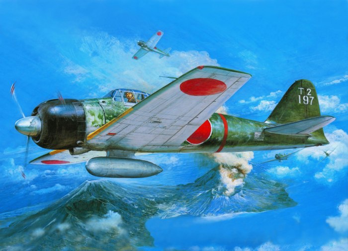 Мицубиси a6m Зеро