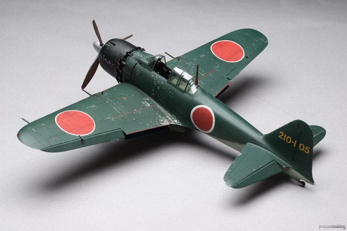 Самолет a6m5 Zero модель