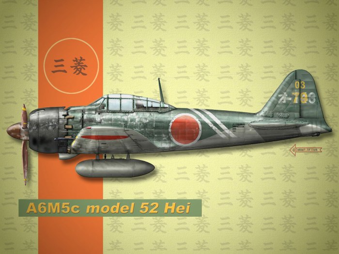 Mitsubishi a6m2 Zero Type 21