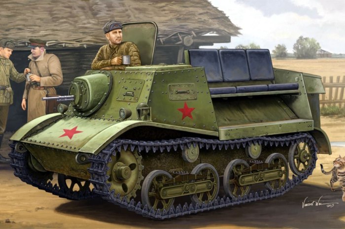 Тягач комсомолец т-20