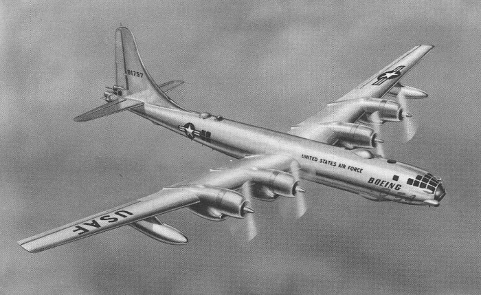 Самолет b-29 Superfortress