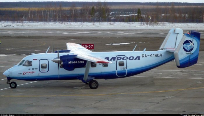 АН-38 пассажирский самолёт