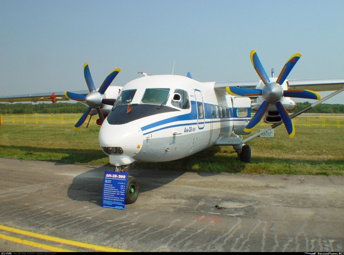 АН-38 пассажирский самолёт