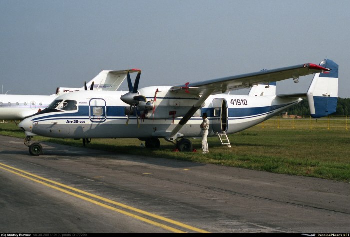 АН-38 пассажирский самолёт