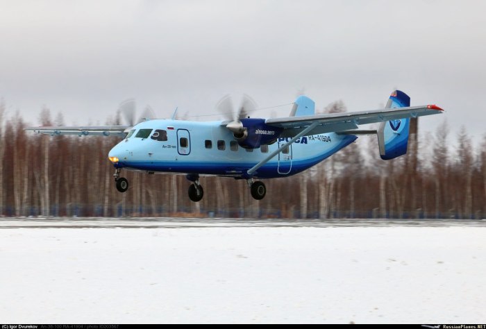 АЛРОСА авиакомпания АН 38