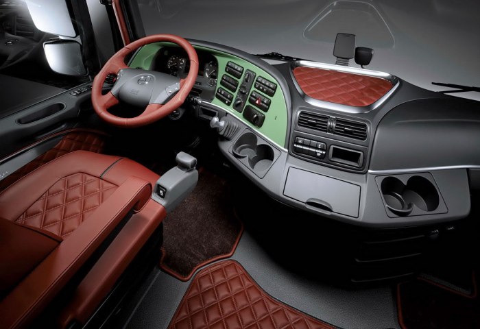 Mercedes Actros 2008 салон