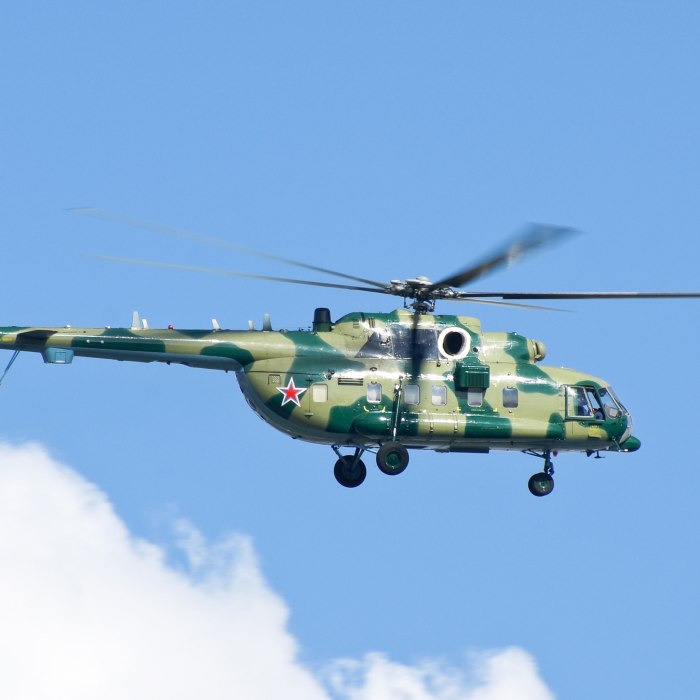 Боевой вертолёт ми-8