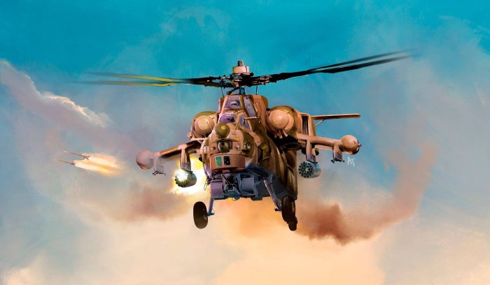 Боевой вертолет ми-28н «ночной охотник»