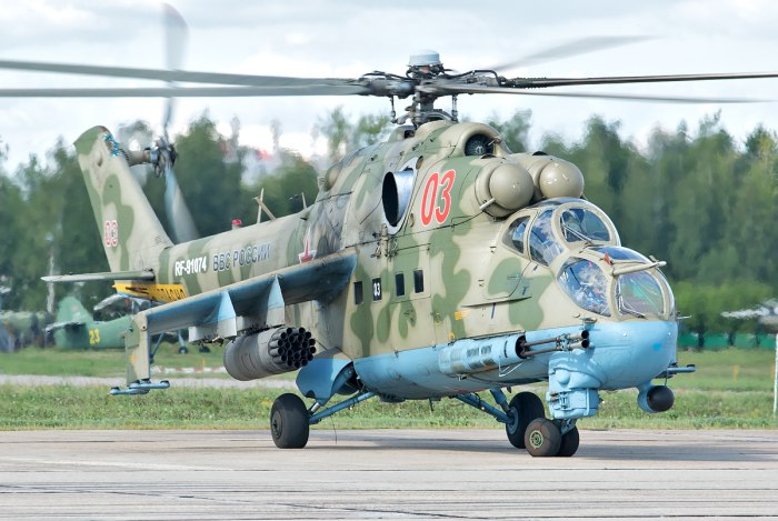 Mi 24 вертолет
