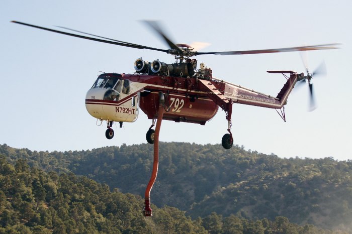 Вертолёт-кран Sikorsky s-64