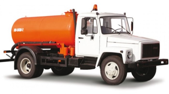 ГАЗ 3309 ассенизатор