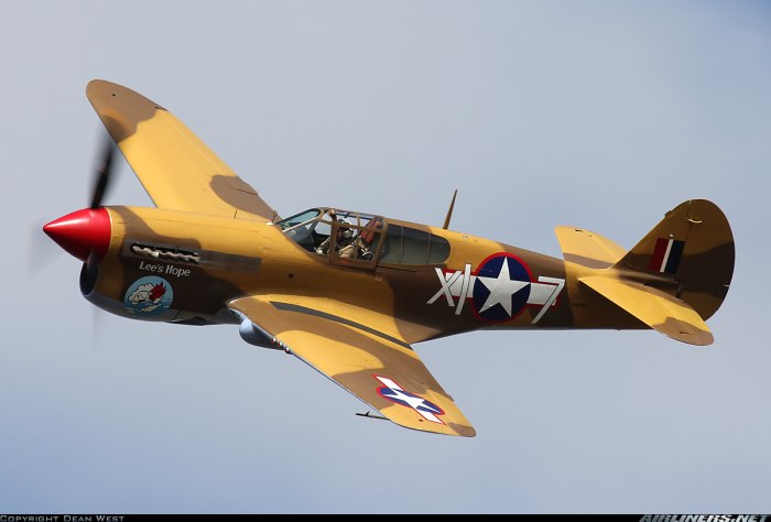 Истребитель Curtiss p-40